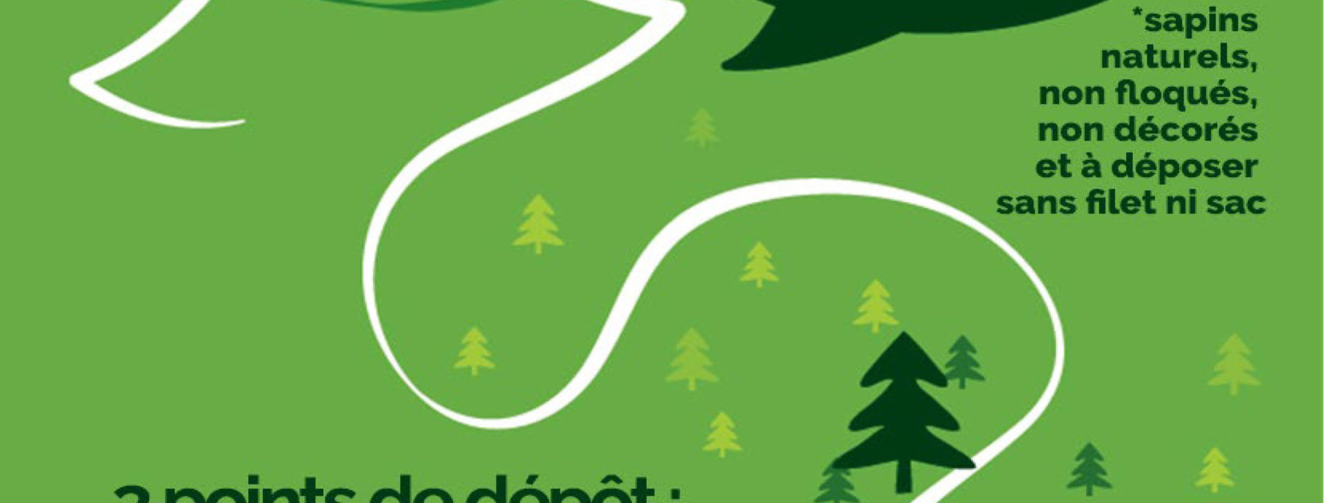 La Ville de Lambesc collecte vos sapins de Noël !