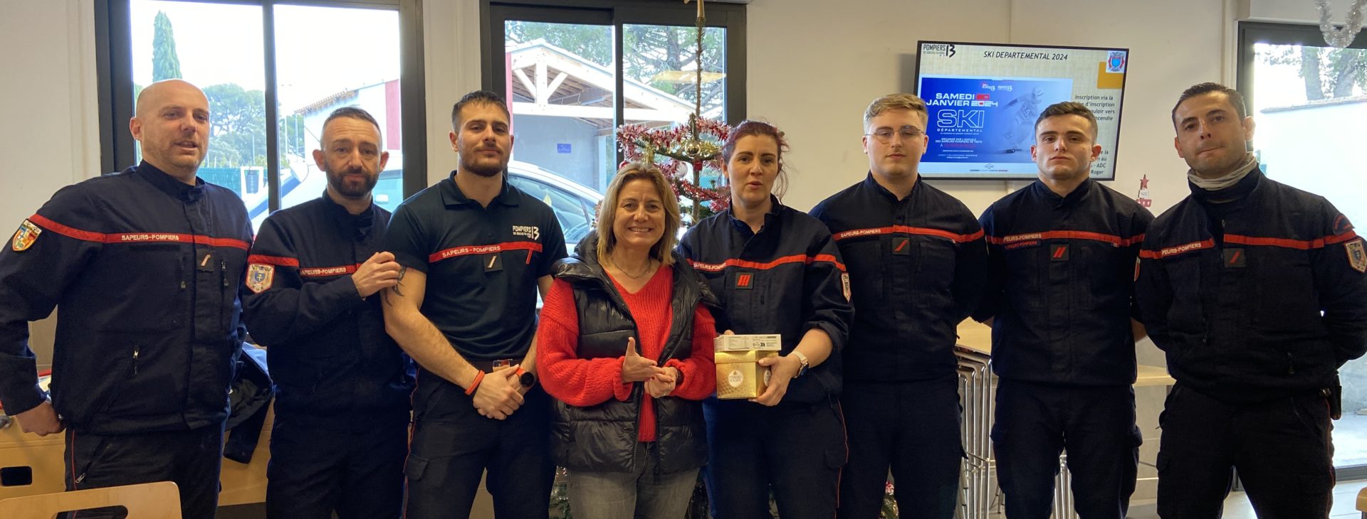 Bonnes fêtes de fin d’année aux forces de sécurité qui veillent sur Lambesc