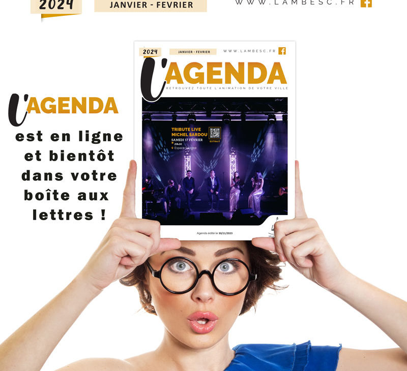 Agenda de janvier-février – En ligne et bientôt chez vous