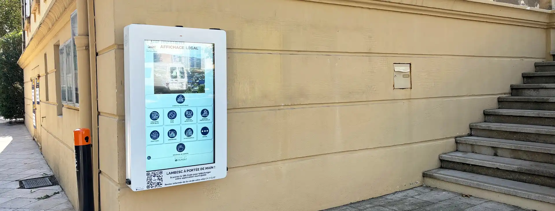 NOUVEAU – Affichage légal numérique