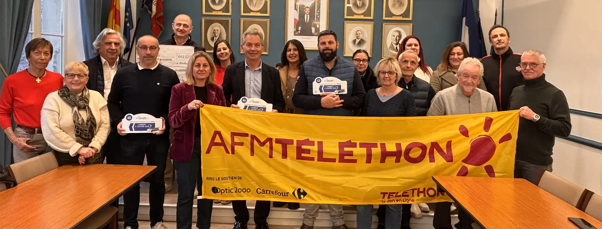 Un Téléthon sous le signe de la solidarité !