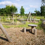 La zone de tipis