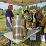 Le Moulin du Petit Janet qui a pressé la récolte réalisée dans l'oliveraie