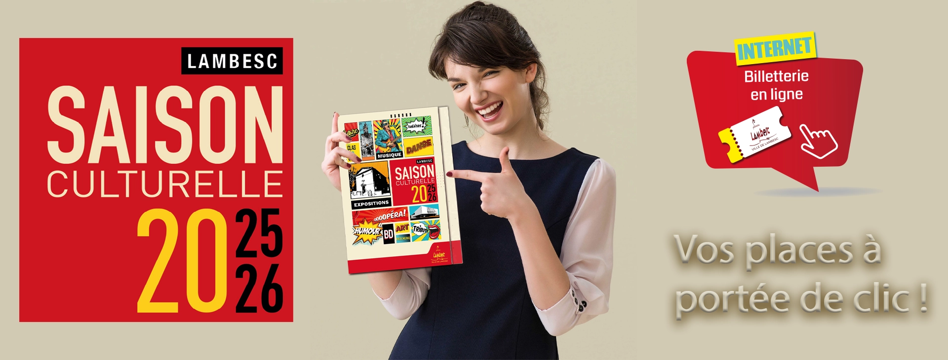 Entrez dans la saison culturelle 2025-2026