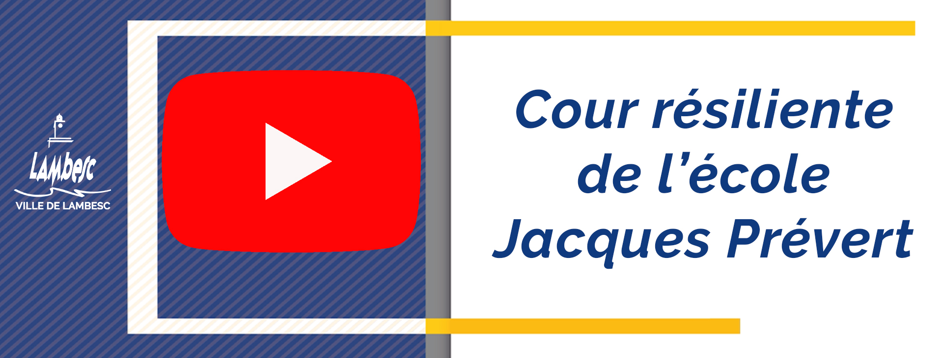 Cour résiliente, école Jacques Prévert : fin de chantier