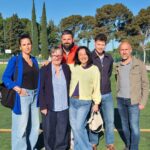 Christelle Girbe - Conseillère municipale déléguée aux Évènements sportifs, Régine Coqu - Adjointe déléguée aux Seniors et à l'Intergénérationnel, Nicolas Mesplomb - Adjoint délégué à l'Agriculture et aux Forêts, Valérie Loubeyre - 1ère Adjointe au Maire déléguée à la Sécurité de proximité et au Cadre de vie, Justin Dubois - Conseiller municipal délégué aux Traditions et au Patrimoine et Axel Costanso-Bitz - Conseiller municipal délégué à la Communication, aux Cérémonies, aux Commémorations et devoir de mémoire